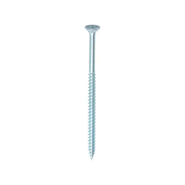Timco Twin-Threaded Woodscrews, PZ, Double Countersunk, Zinc (8x3 - 200pc)