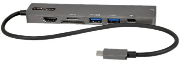 StarTech USB-C 멀티포트 어댑터 - 4K HDMI, 카드 리더, LAN & 100W PD