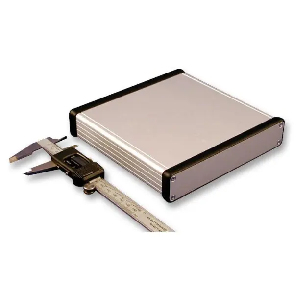 Hammonds Furniture Ltd 1455 Series Aluminium Enclosure, Natural, 165x31x160mm