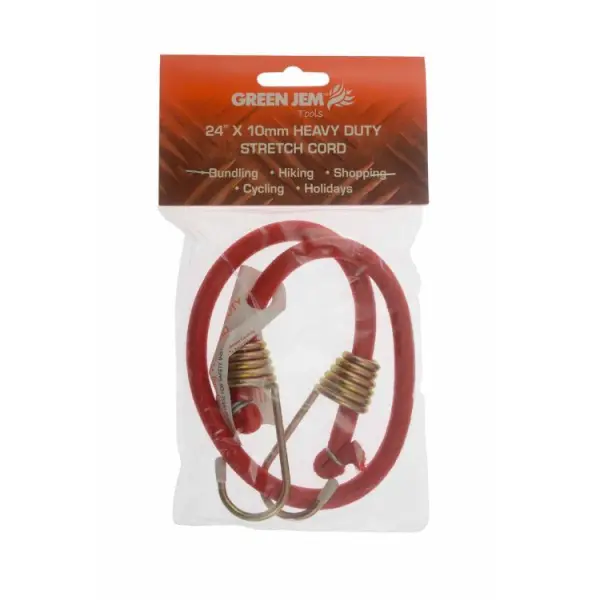 Green Jem - Cordon élastique de force lourde 60cm x 10mm