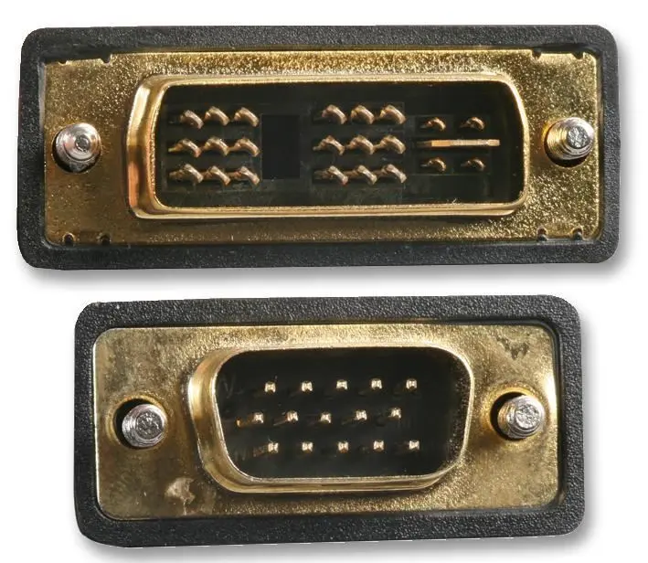 Pro Signal DVI-A to VGA 15핀 암케이블, 2m 블랙