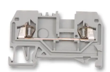 WAGO 2 Conductor Through Terminal Block, 28-12AWG, 32A