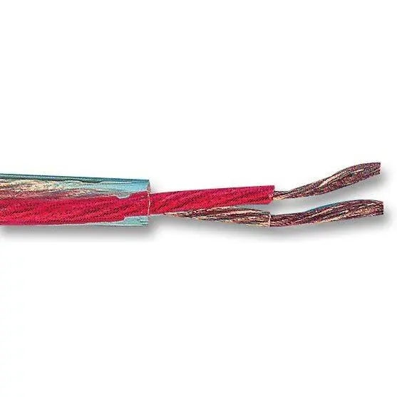 Pro Power Twisted Pair Speaker Cable 189 x 0.1mm Transparent 100m Reel