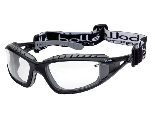 Bollé TRACKER PLATINUM Lunettes de sécurité, transparentes, ventilées
