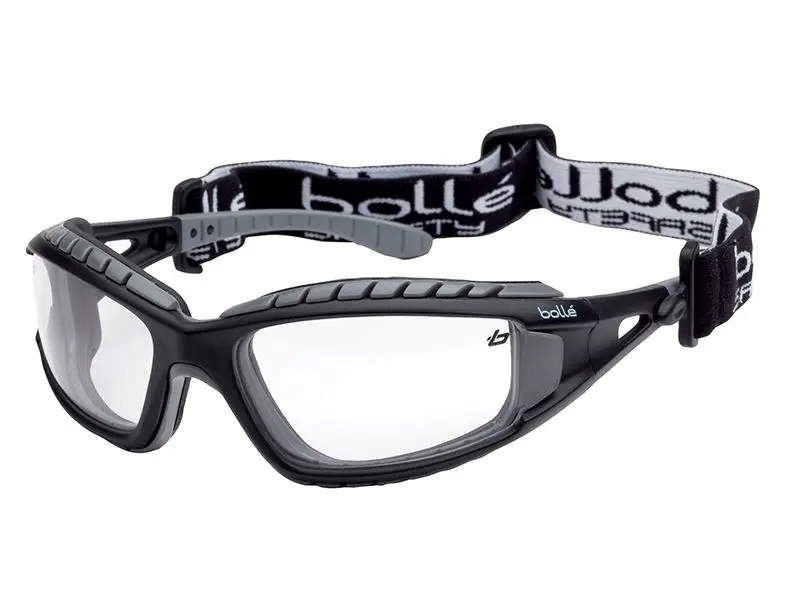 Bollé TRACKER PLATINUM Safety Goggles, Clear, Vented