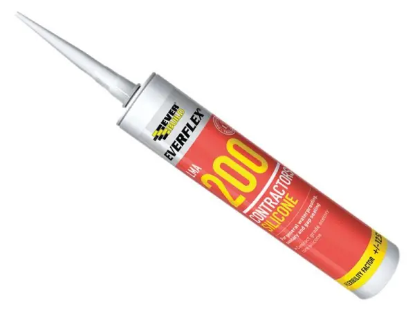 Everbuild Sika Everflex® LMA 200 Bau-Silikon 295ml transparent