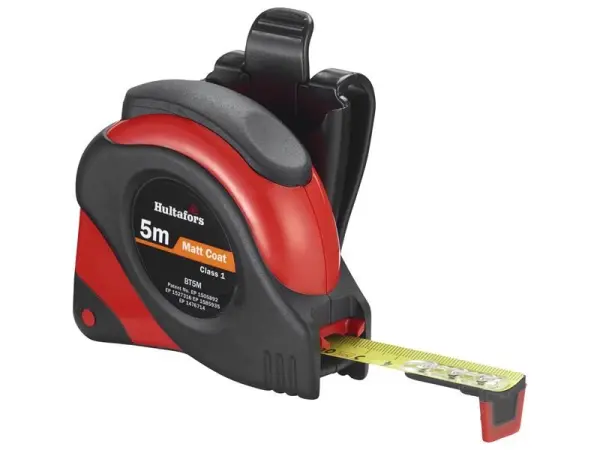 Hultafors BT5M Metro a Nastro Big T Taschino, 5m, 19mm, Solo Metrico