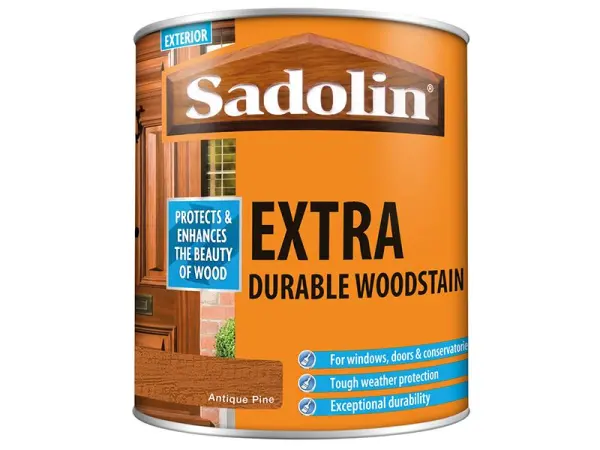 Sadolin Extra Durable Woodstain - Antique Pine, 1 Litr