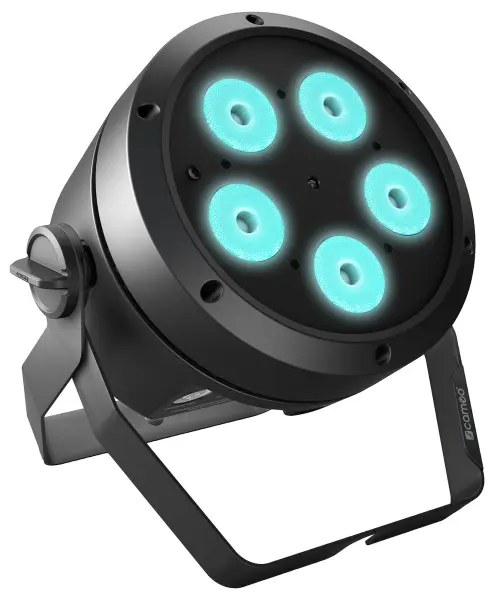 CAMEO ROOT PAR Battery RGBW LED Spotlight Kit, 5x 4W