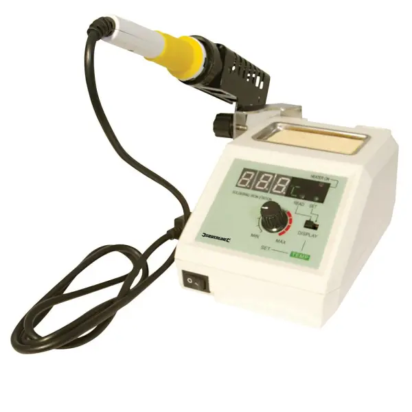 Silverline 48W Soldering Station with Digital Display