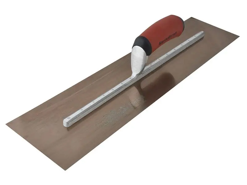 Marshalltown MXS205GD Golden Stainless Steel Finishing Trowel 20x5in