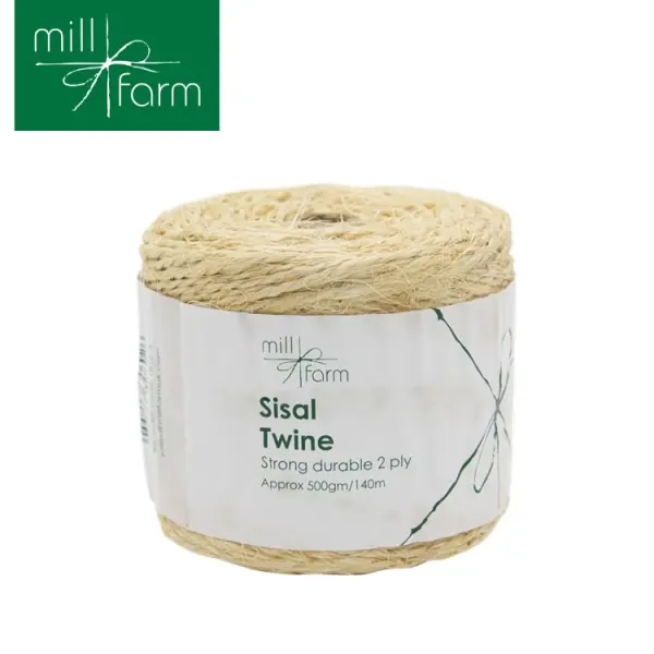 Mill Farm - Μεγάλη Ατσαλένια Κλωστή Σισάλ, 2πλ, 500g / 140m
