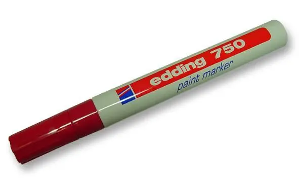 EDDING Medium Bullet Tip Paint Marker - Red