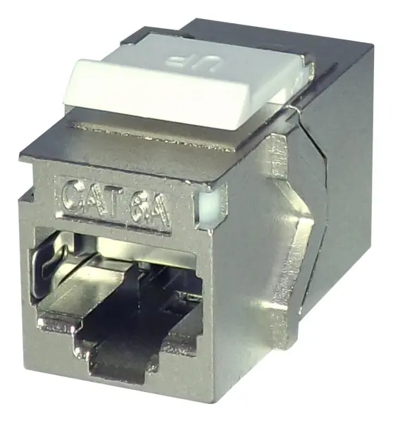 TUK Cat6a Shielded Keystone Coupler for RJ45
