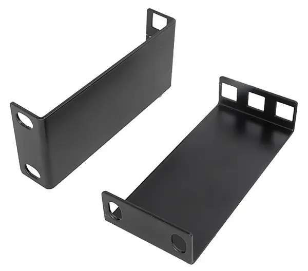 TUK Steel Recess Brackets, 1U, Pack of 2 - 100mm