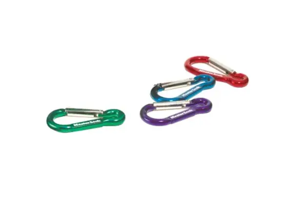 Master Lock Mosquetão de Gancho, 76mm, Cores Misturadas
