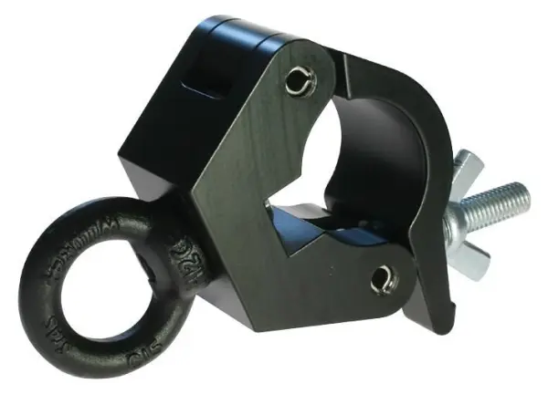 DOUGHTY Morsetto di Sospensione con Chiodocchio M12, 340kg, Nero