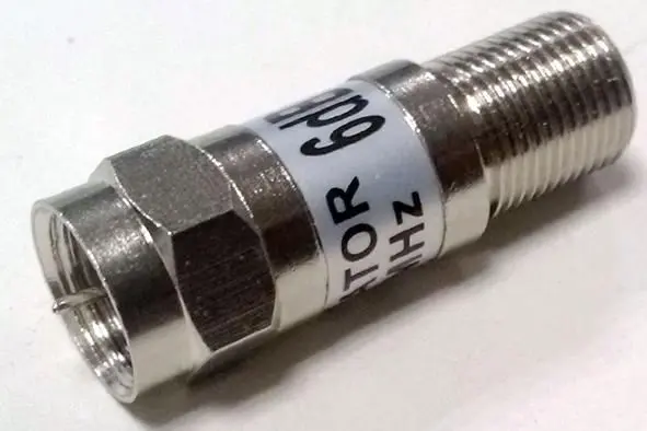 BLAKE UK 3dB Inline F-Type Attenuator, AC35/x-F Range