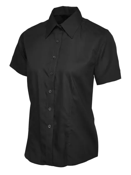 Camisa de Popelina Uneek para Mujer Manga Corta - 65% Poliéster, 35% Algodón - 