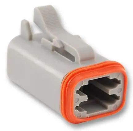 AMPHENOL AT06-4S 4 Way Plug with Sockets, IP67 Rated