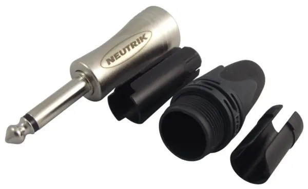 NEUTRIK NP2XL 2 Pole 1/4'' Professional Phone Plug (6.35mm Mono Jack)