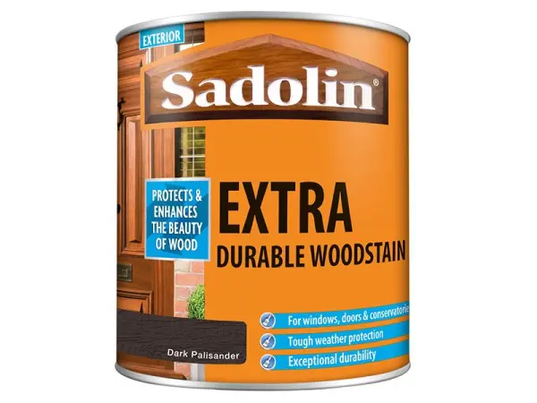 Sadolin Stain Extra Resistente para Madeira - Dark Palisander, 1 Litro