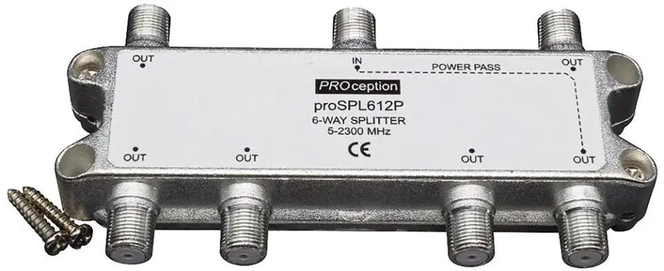 BLAKE UK PROception シリーズ 6分配/合成器 DCパス付き