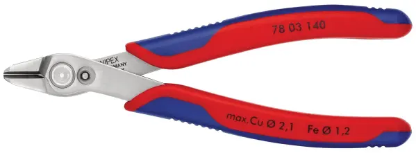 KNIPEX 5.5in (140mm) Inox Steel Electronic Super Knips® Cutters XL