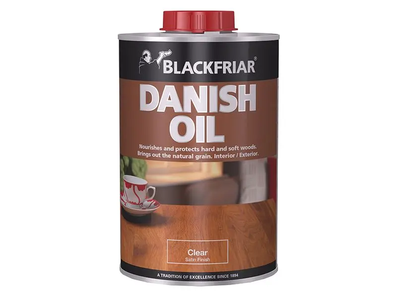 Blackfriar Danish Oil Trasparente, 1 Litro