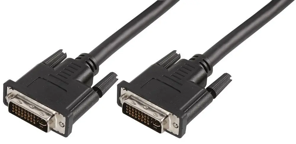 PRO SIGNAL DVI-D Dual Link Kabel, 2m Schwarz