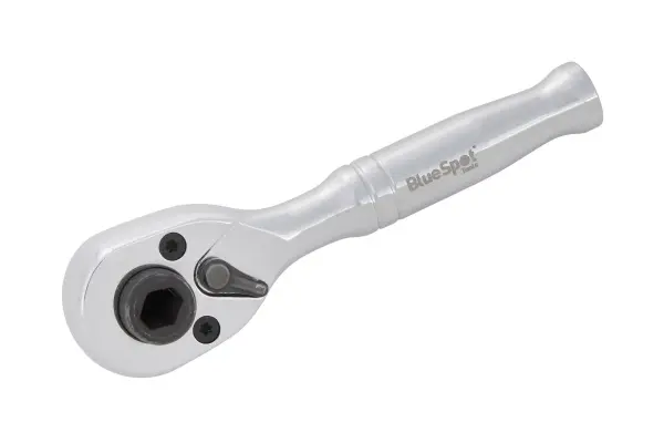 Blue Spot Tools 双头短柄棘轮套筒驱动器 1/4” 72齿 5°