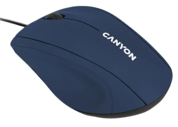 CANYON USB Optical Mouse, Sapphire Blue, 1000dpi