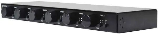 Mixeur passif ADASTRA 6x30W 100V, système audio à 6 zones