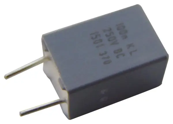 VISHAY General Purpose Film Capacitor, Metallized PET, Radial Box - 2 Pin, 0.1µ - 160 250