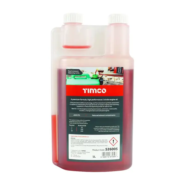 Timco - Huile moteur 2 temps semi-synthétique 1 L