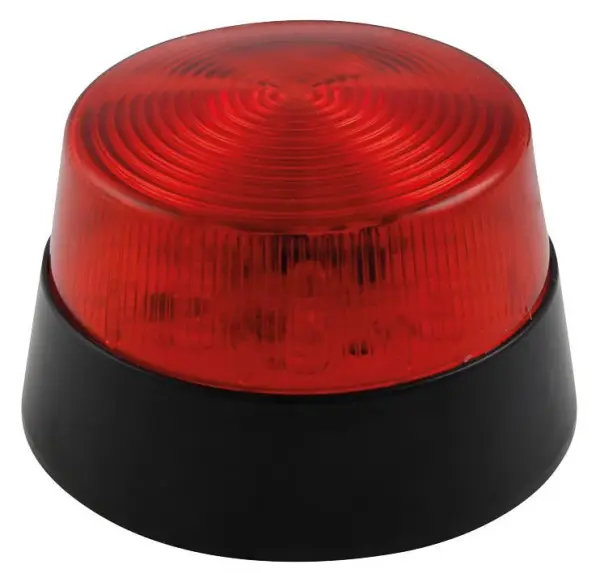 VELLEMAN SA Pisca LED de Aviso, 12V, Vermelho, 77mm