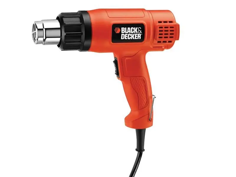 BLACK + DECKER אקדח חום KX1650 1750W עם הגדרות מתכווננות