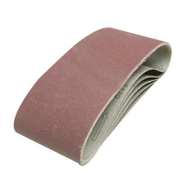 Silverline Sanding Belts 100 x 610mm, Aluminium Oxide, 40 Grit (5 Pack)