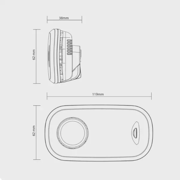 FireAngel Carbon Monoxide Alarm with 10-Year Sensor