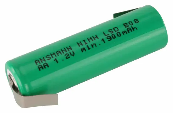 Ansmann maxE Ceallraí Tionsclaíoch NiMH AA, 2100mAh, 1.2V