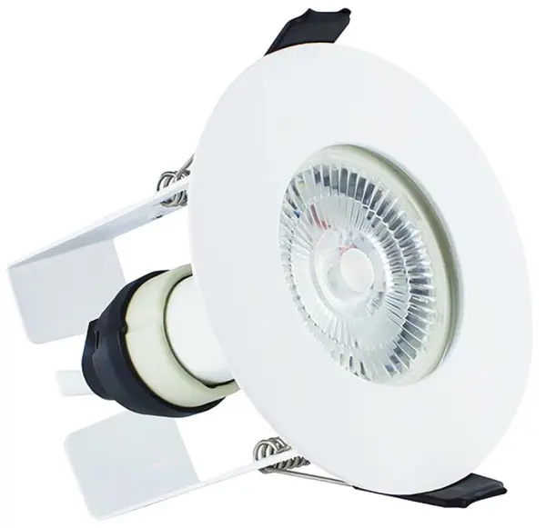 INTEGRAL LED Downlight Evofire con Protección Antiincendios, IP65, con Protetor