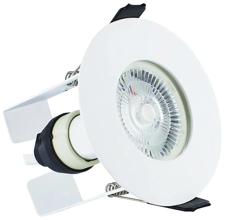 INTEGRAL LED Downlight Evofire con Protección Antiincendios, IP65, con Protetor