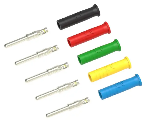 Multicomp Pro 2mm Pin Test Connector Kit, 1A, 5 Plugs