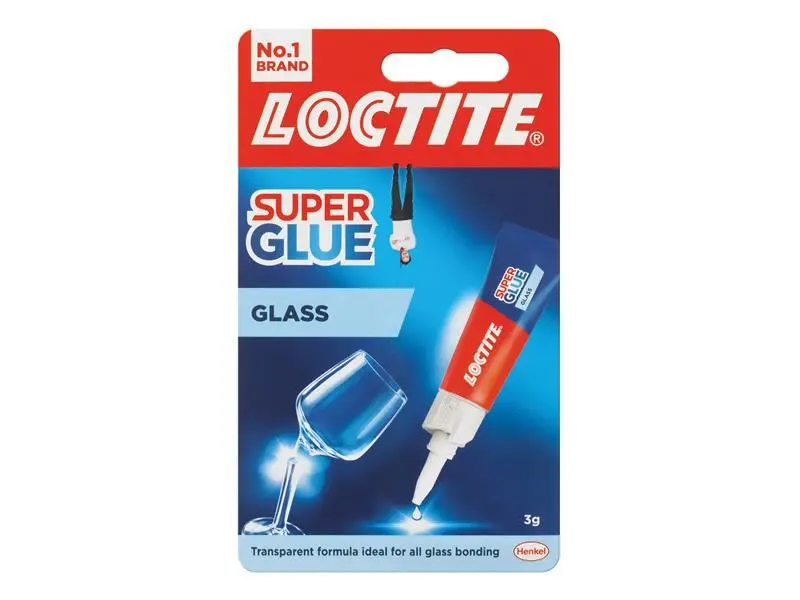 Loctite דבק על לקבוע זכוכית 3 גרם