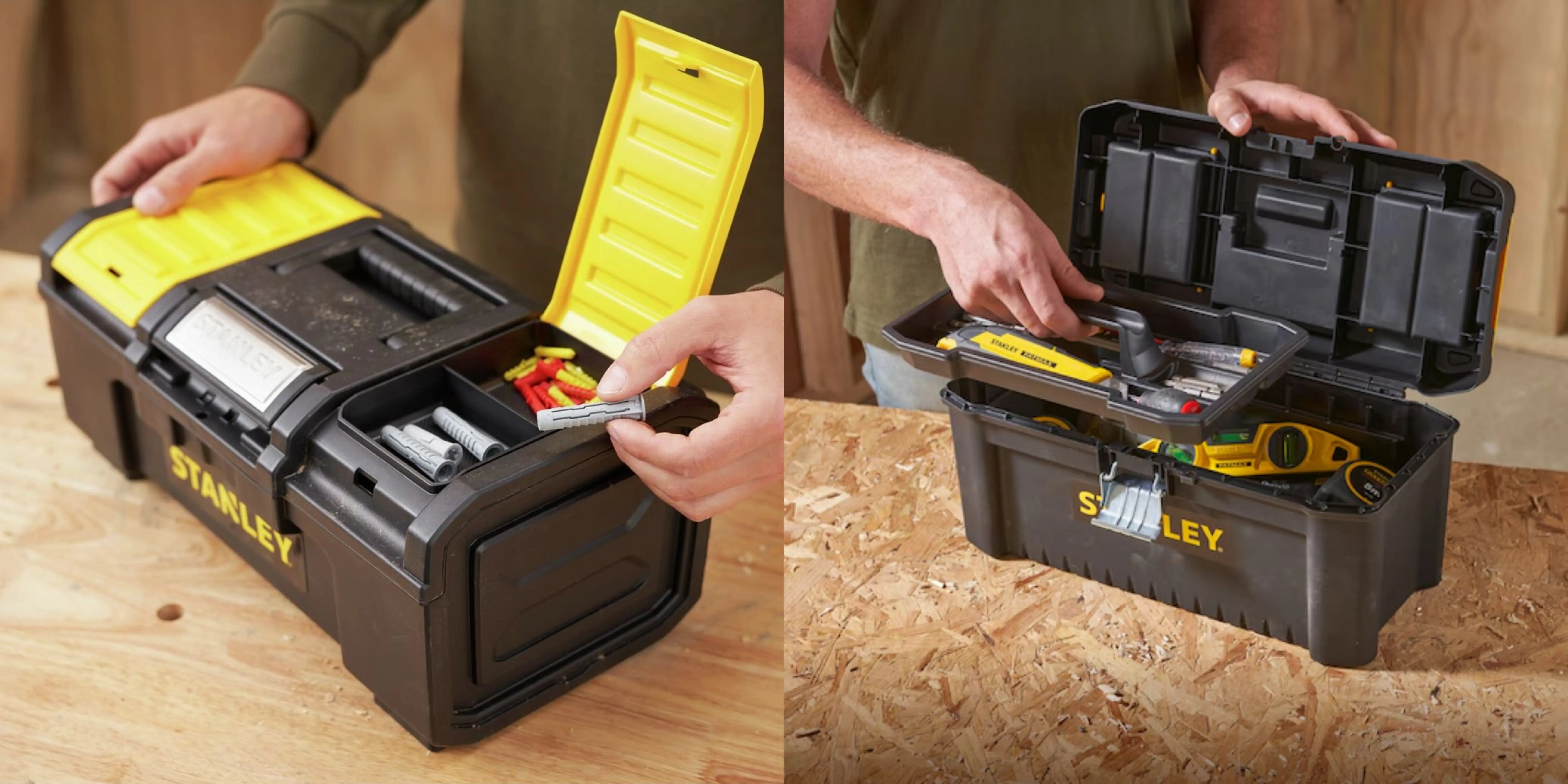 STANLEY Toolbox with Organiser Top: Keep Your Tools Tidy