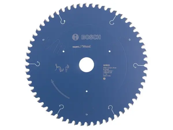 Bosch Expert Wood Circular Saw Blade, 254 x 30mm, 60T
