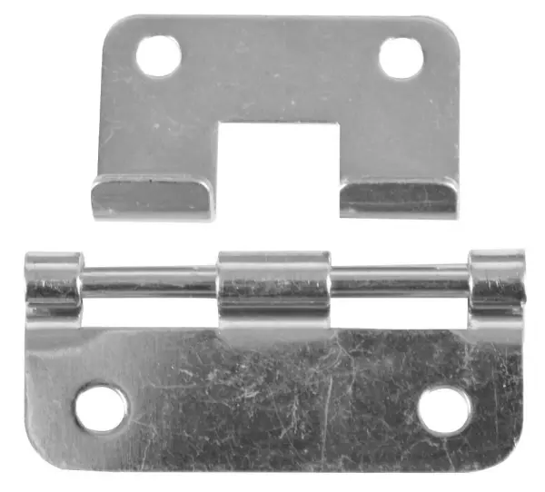 Heavy Duty Steel Lift-Off Hinge, Nickel Plated