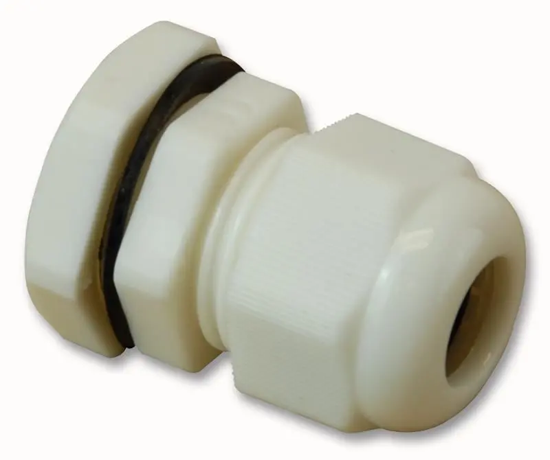 PRO POWER Nylon PG-11 Cable Gland, White