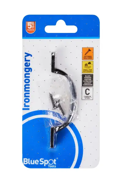 Blue Spot Tools ホットベッドハンドル 100mm ブラックパウダーコーティング