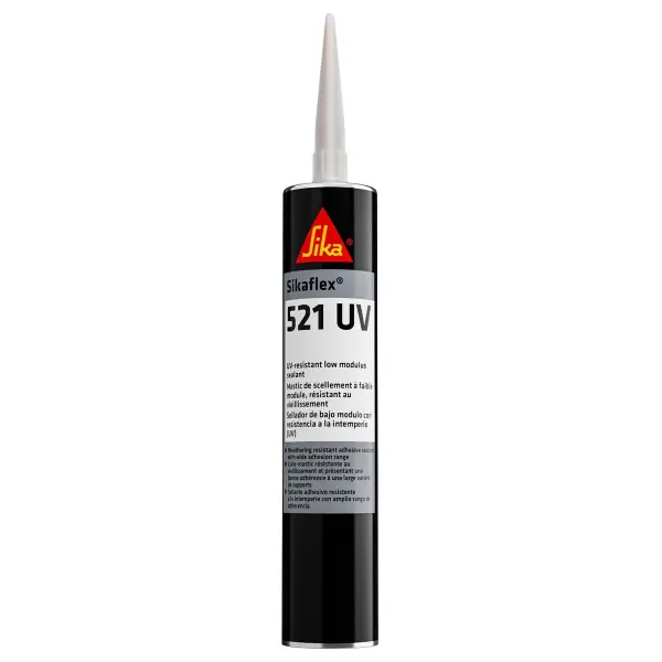 SIKA - Sikaflex 521 UV Weather Resistant Adhesive Sealant - Black